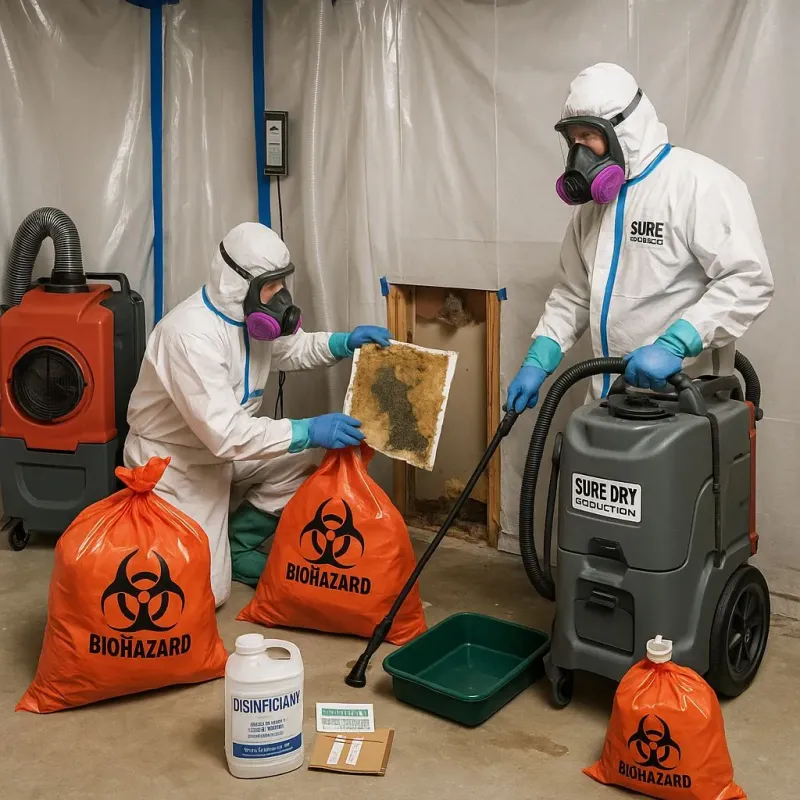 Contaminated Water Handling Protocols process in Colorado City, TX