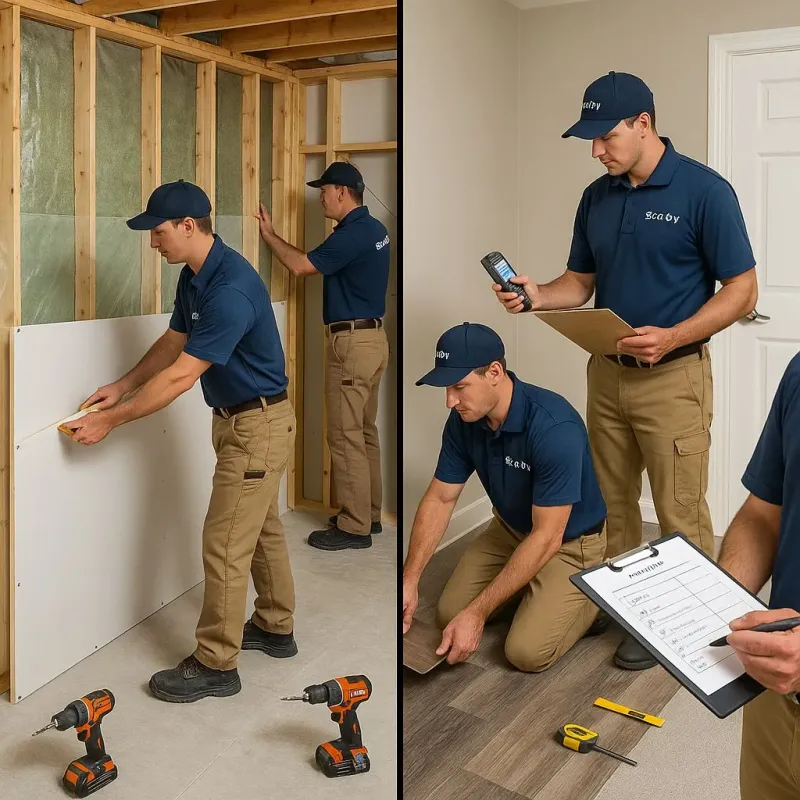 Repairs and Reconstruction process in Colorado City, TX